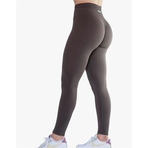 Aurola Seamless Scrunch Tummy Control High Rise Tights Leggings